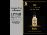 Face Essence Mask Sheet _ Gold Solution  Ampoule Mask